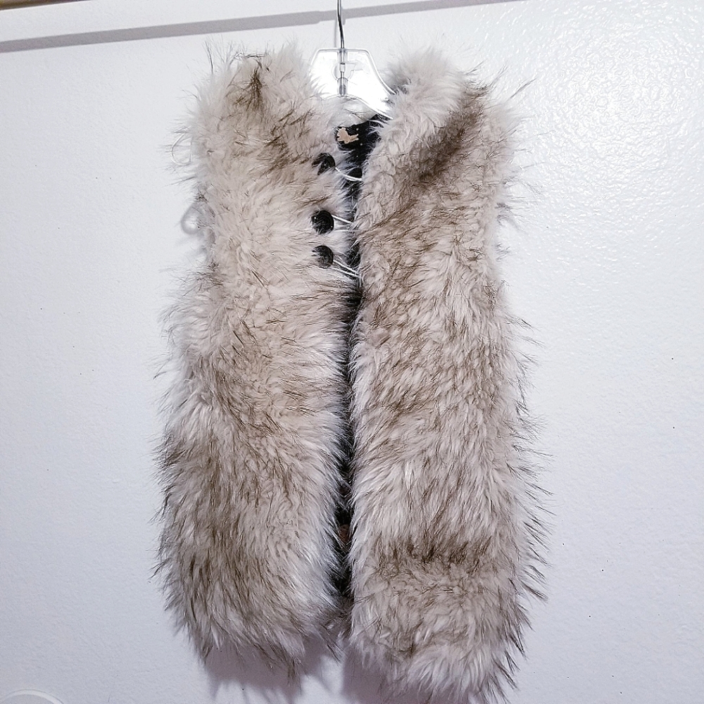 Toddler fur vest